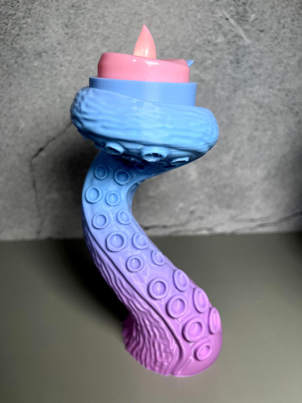 Kraken Tentacle Tealight Holder Set Tiki Bar Decor Ocean Candle Nautical Gift