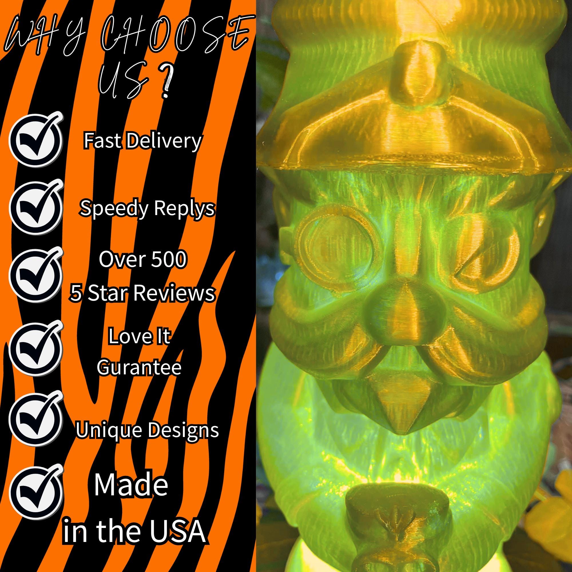 Tiki Bar Lamp: Adventure Themed Totem Light, Haunted Island Decor
