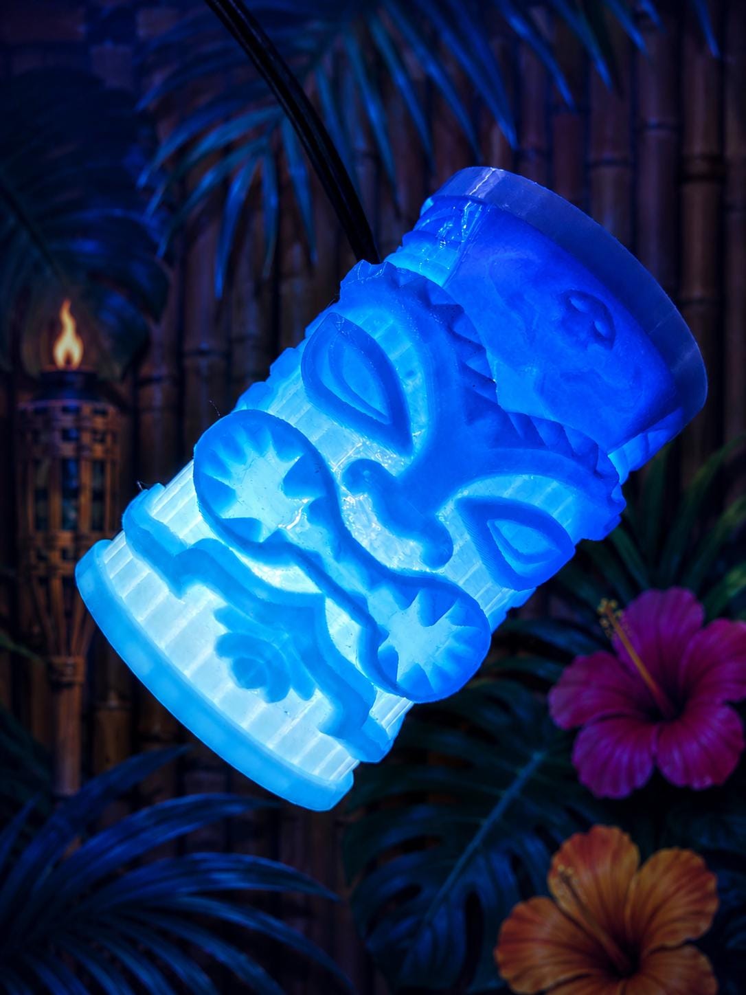 Tiki Light Covers for G40 String Lights Outdoor Patio Decor Glow Covers 6 12 25 50 Pack